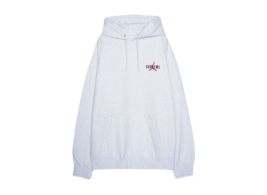 Supreme Jordan Hooded Sweatshirt Ash Grey