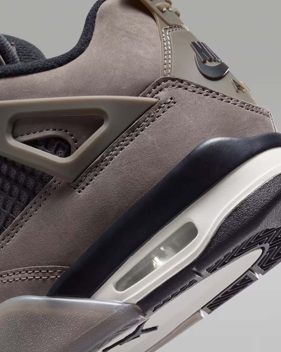 IB4171-200 Nike GS Air Jordan 4 Retro Cave Stone