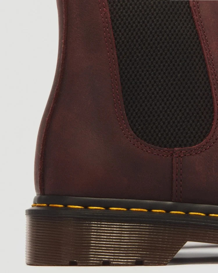 27486600 Dr.Martens 2976 Yellow Stitch Chelsea Boot "Cherry Red" (Men's)
