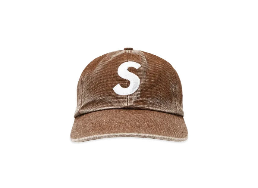 Supreme Pigment Coated S Logo 6-Panel "Brown"