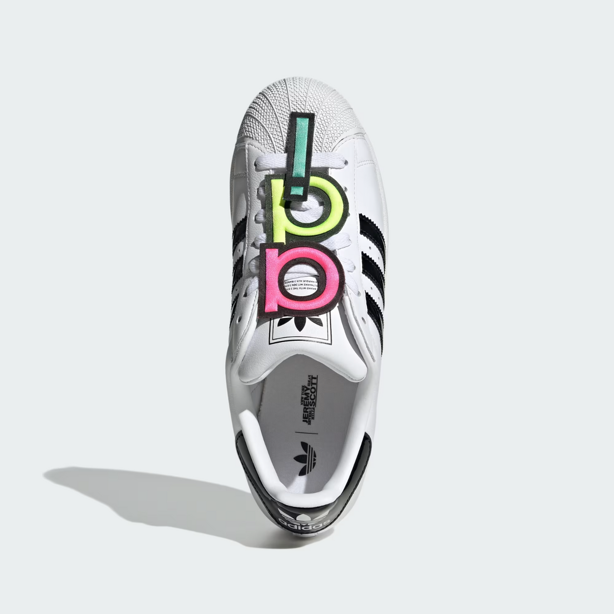 JR3584 Jeremy Scott Ã adidas Originals Superstar 2 Cloud White Core Black(Men's)