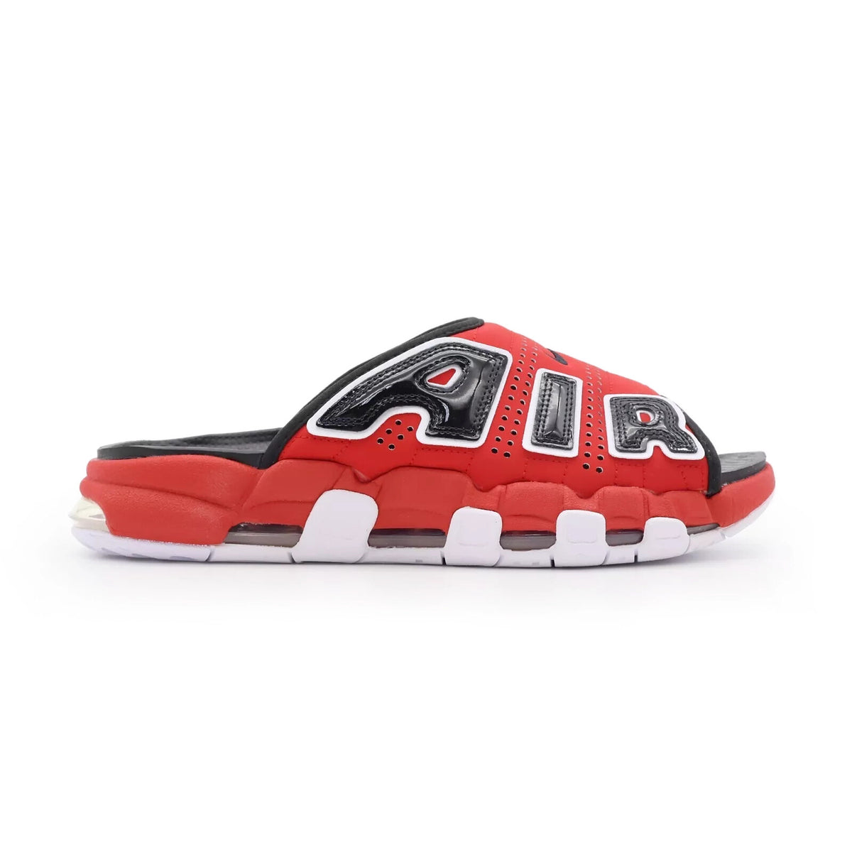 FJ6036-600 Nike Air More Uptempo Slide University Red Black (Men's)