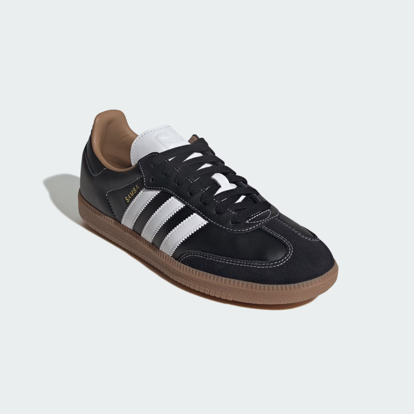 HQ7257 adidas Samba OG Core Black Cloud White Timber (ADAM ET ROPE) (Men's)