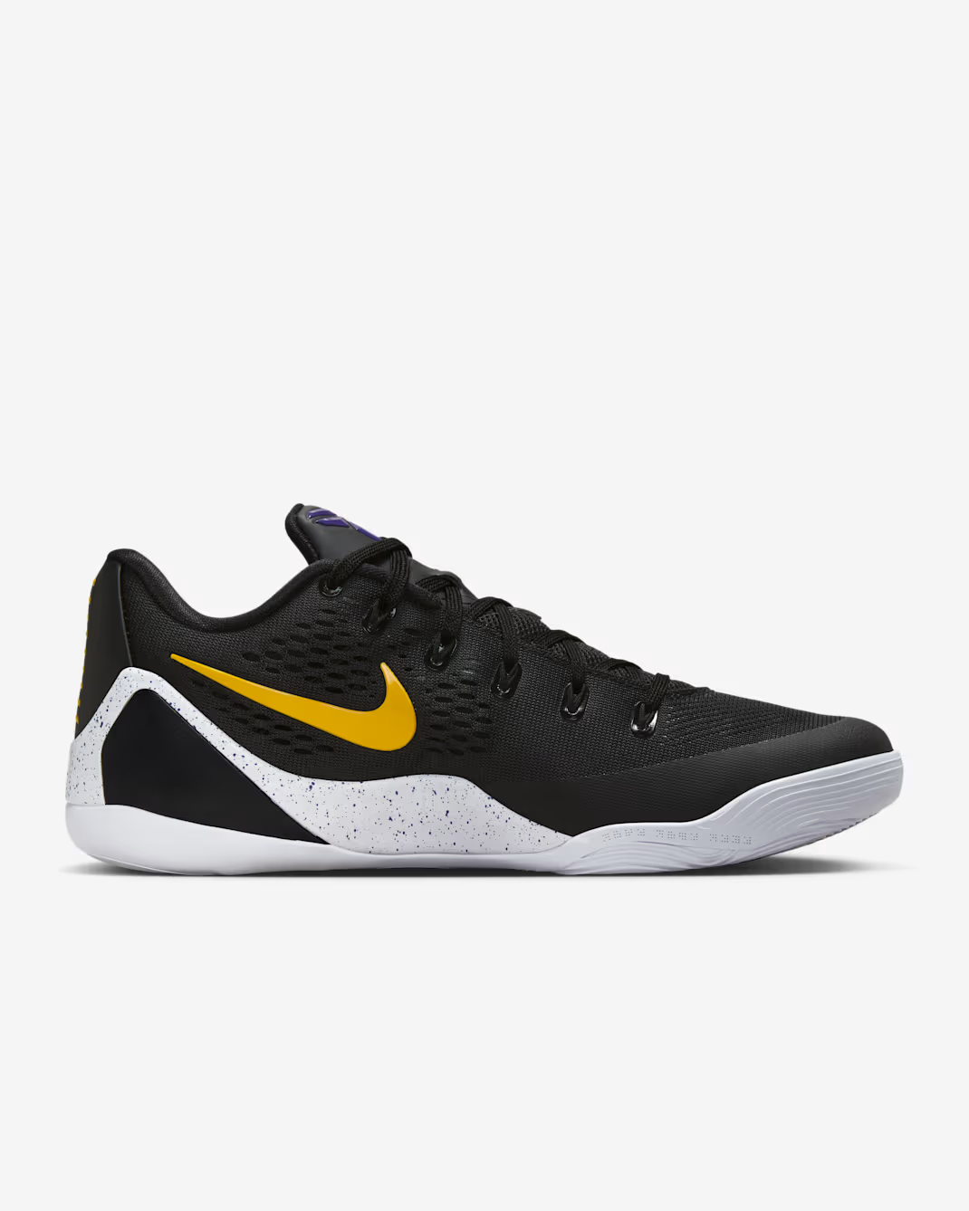 Nike Kobe 9 Elite Low EM Protro Black White University Gold (Men's)