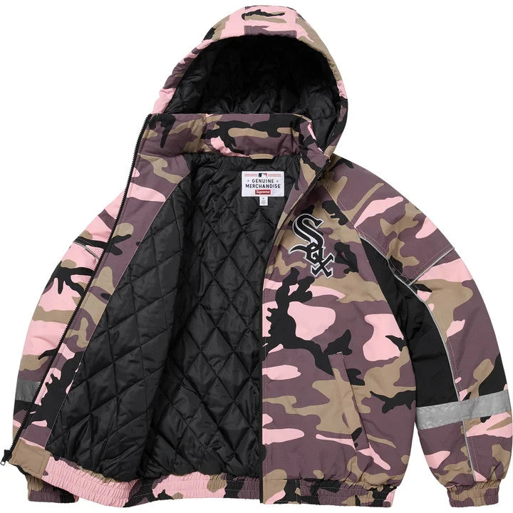 Supreme Chicago White Sox Stadium Jacket Pink Camo