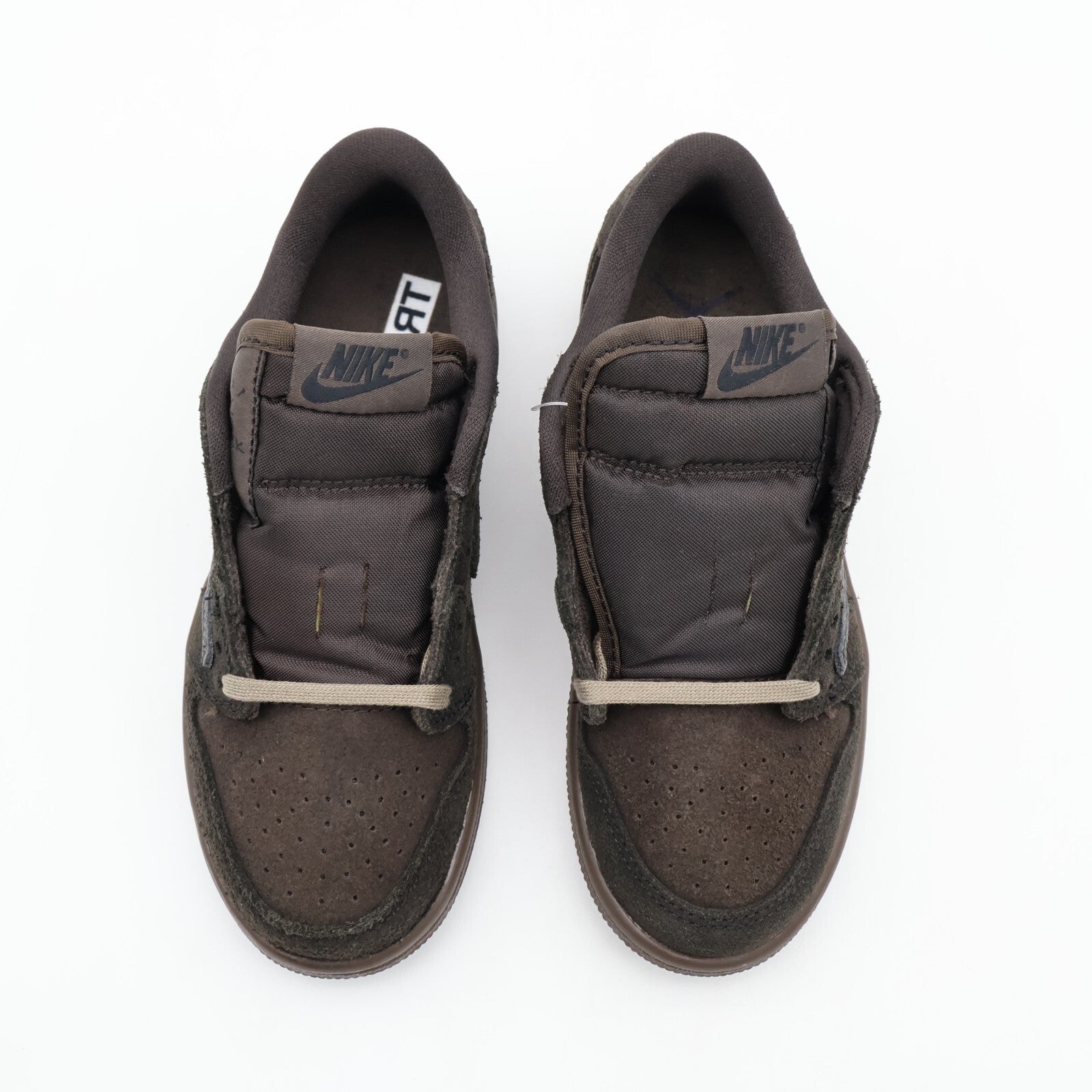 DO5442-202 Travis Scott Nike PS Air Jordan 1 Low OG SP Velvet Brown Dark (Kid's)