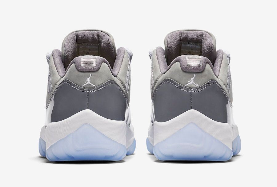 528895-003 Nike Air Jordan 11 Low "Cool Grey" (Men's)