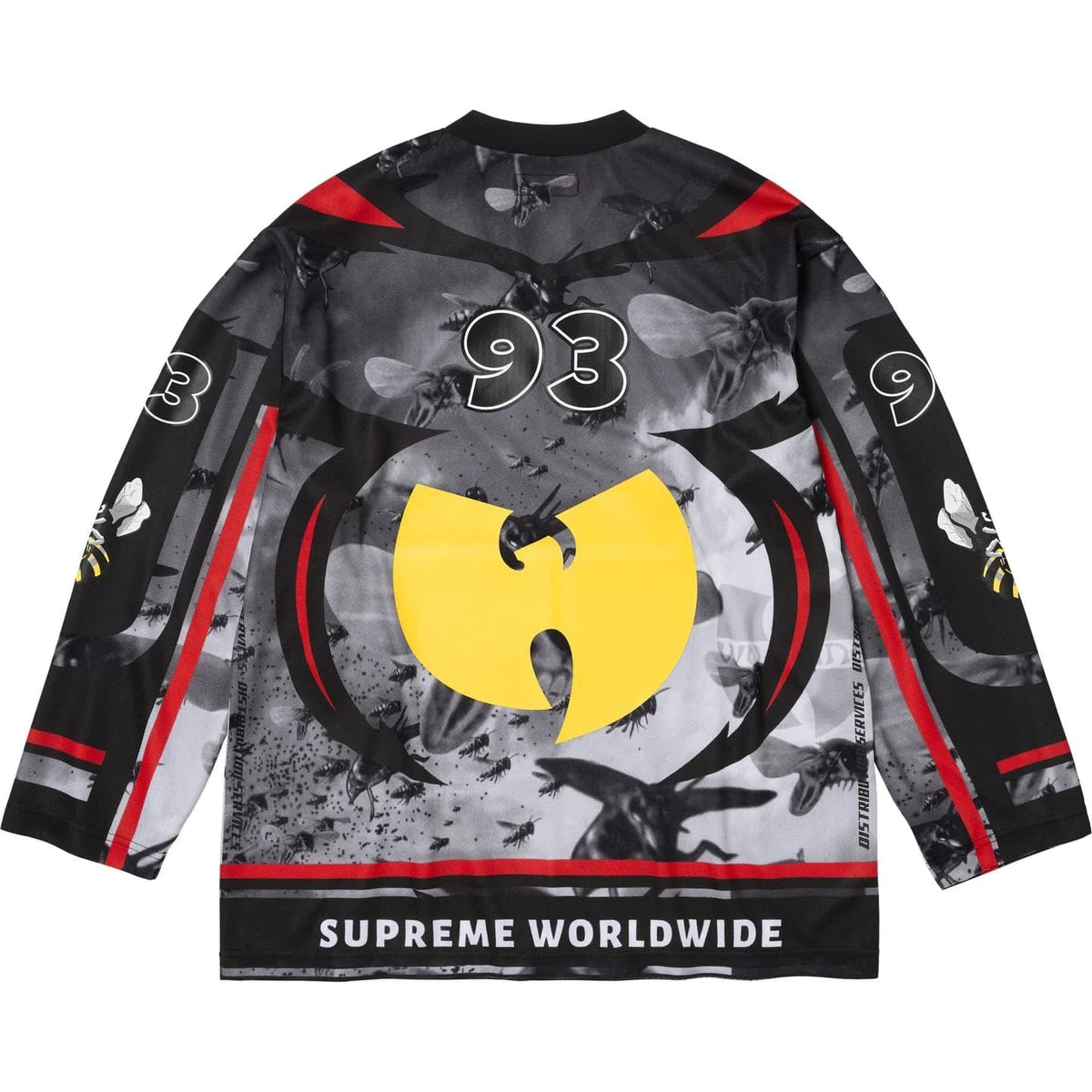 Supreme Wu-Tang Clan Hockey Jersey Black