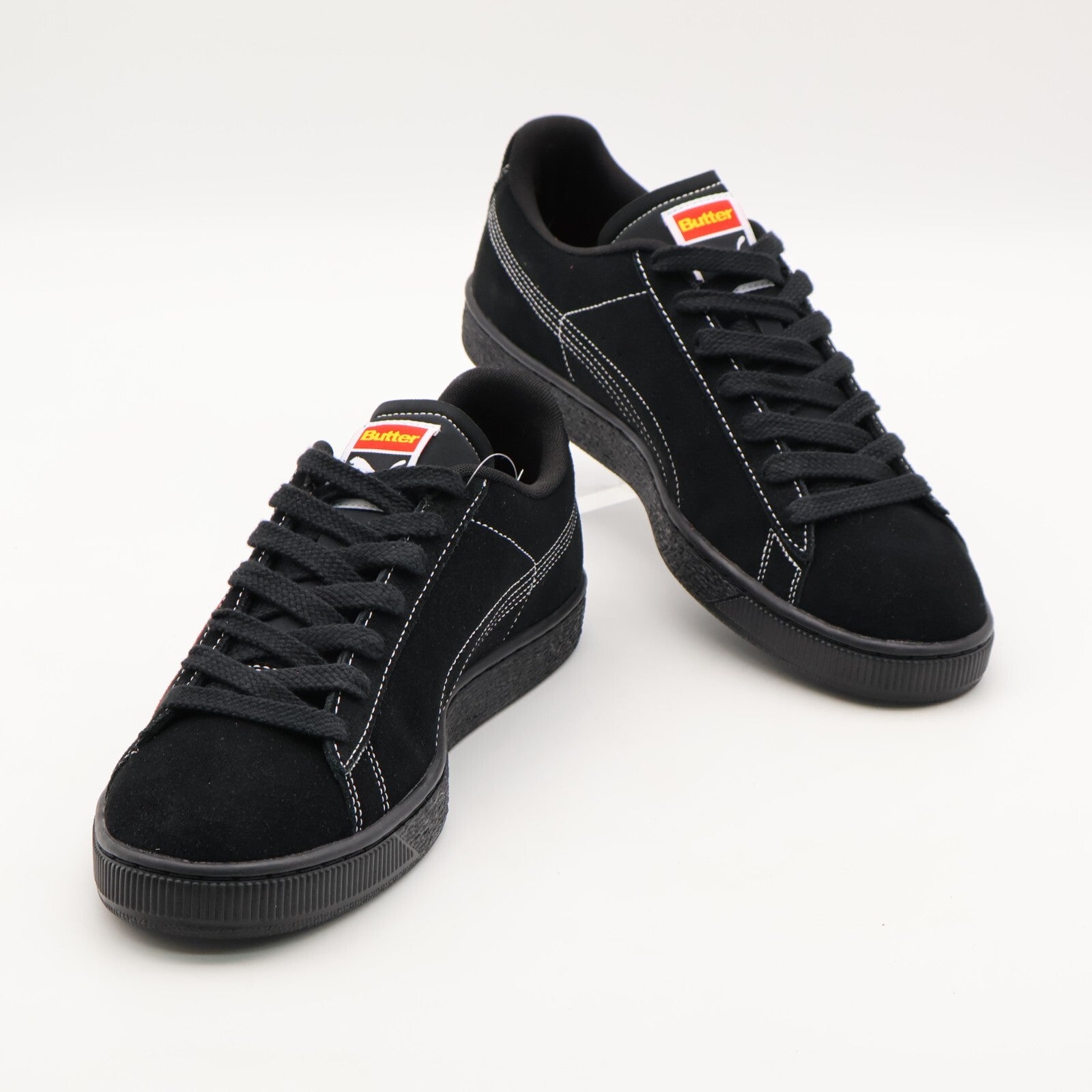 396127-01 Butter Goods Puma Suede Classic Black (Men's)