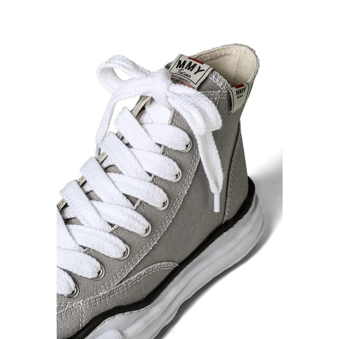 A01FW701-GRAY Maison MIHARA YASUHIRO PETERSON Original Sole Canvas High (Men's)