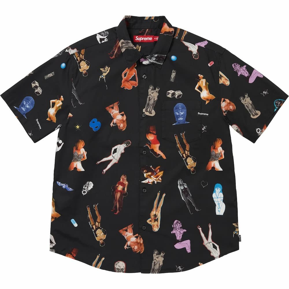 Supreme Girls Collage S/S Shirt Black
