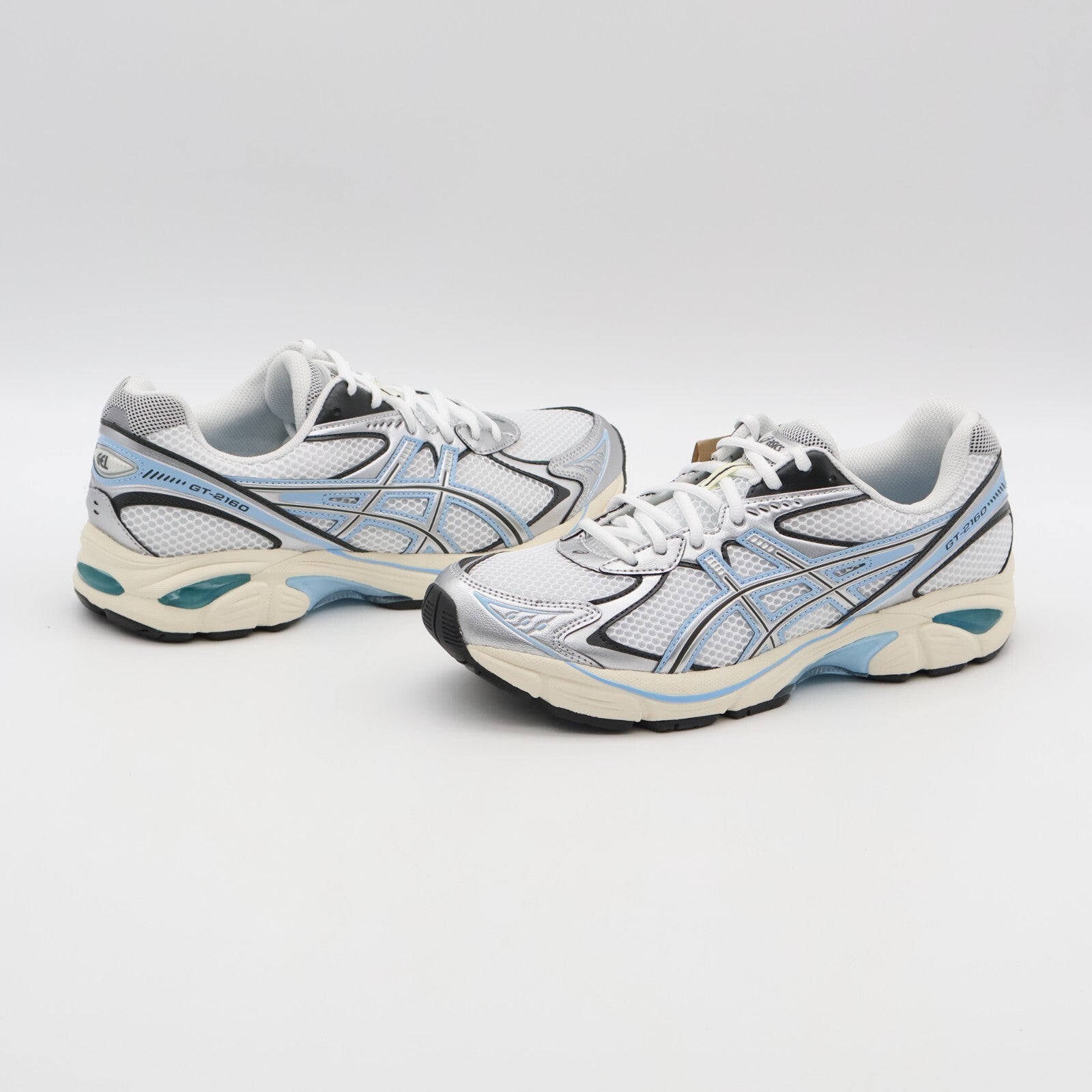 1203A544-101 Asics GT-2160 White Pure Silver (Men's)