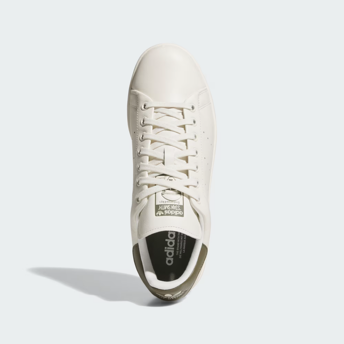 JH6156 adidas Stan Smith Golf Full Grain Leather Off White/Olive Strata (Men's)