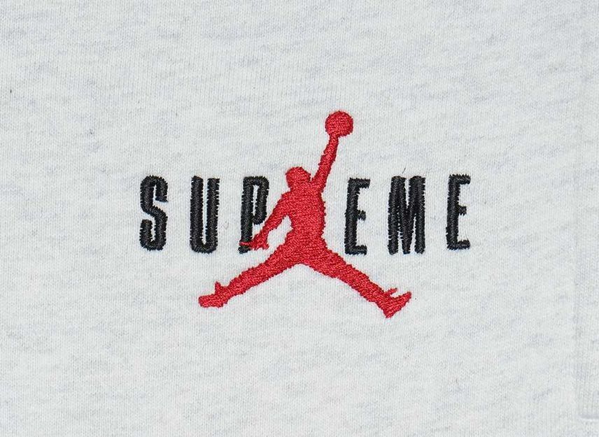 Supreme Jordan Sweatpant Ash Grey