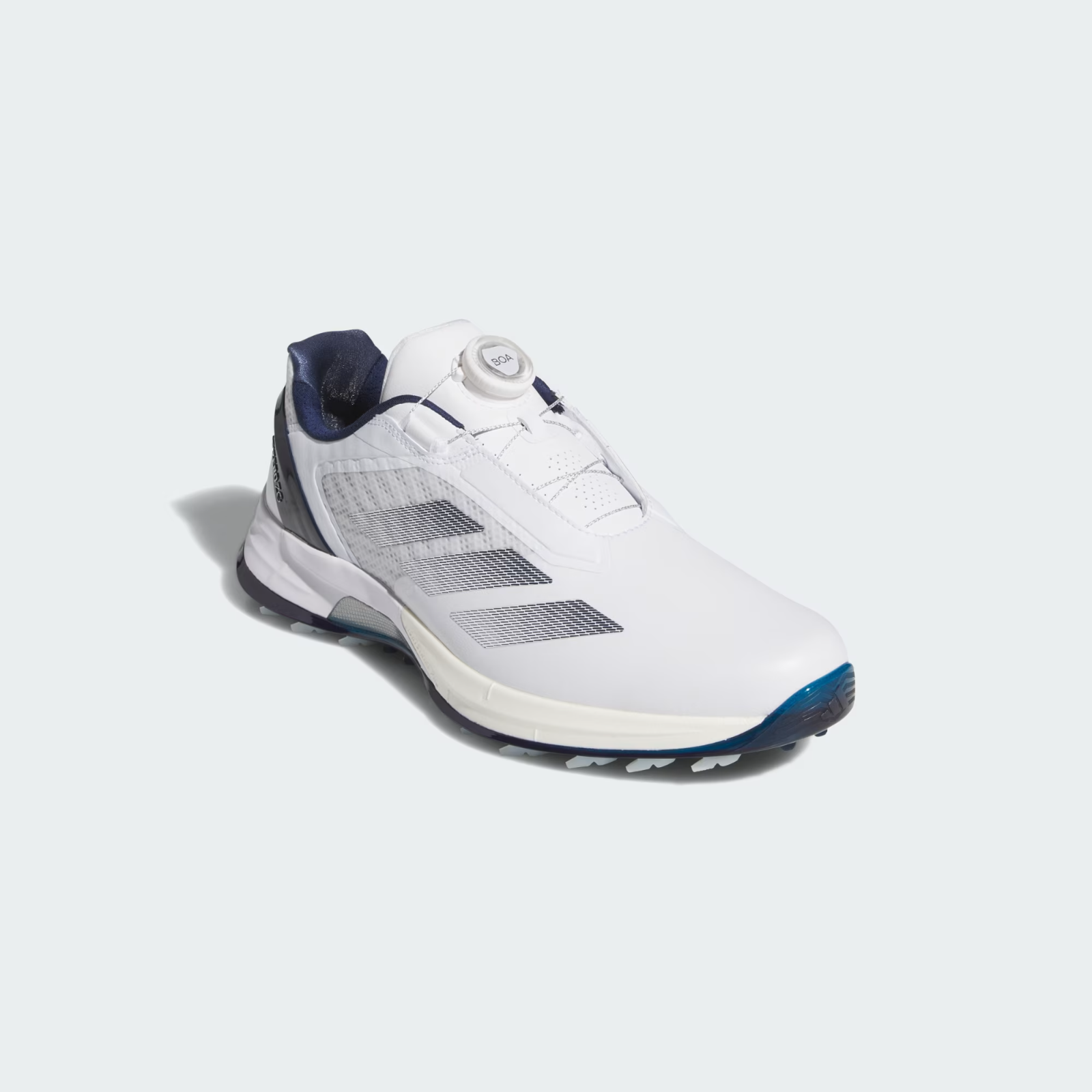 JS1767 adidas Adizero ZG Lo Boa Spikeless Golf Cloud White Night Indigo (Men's)