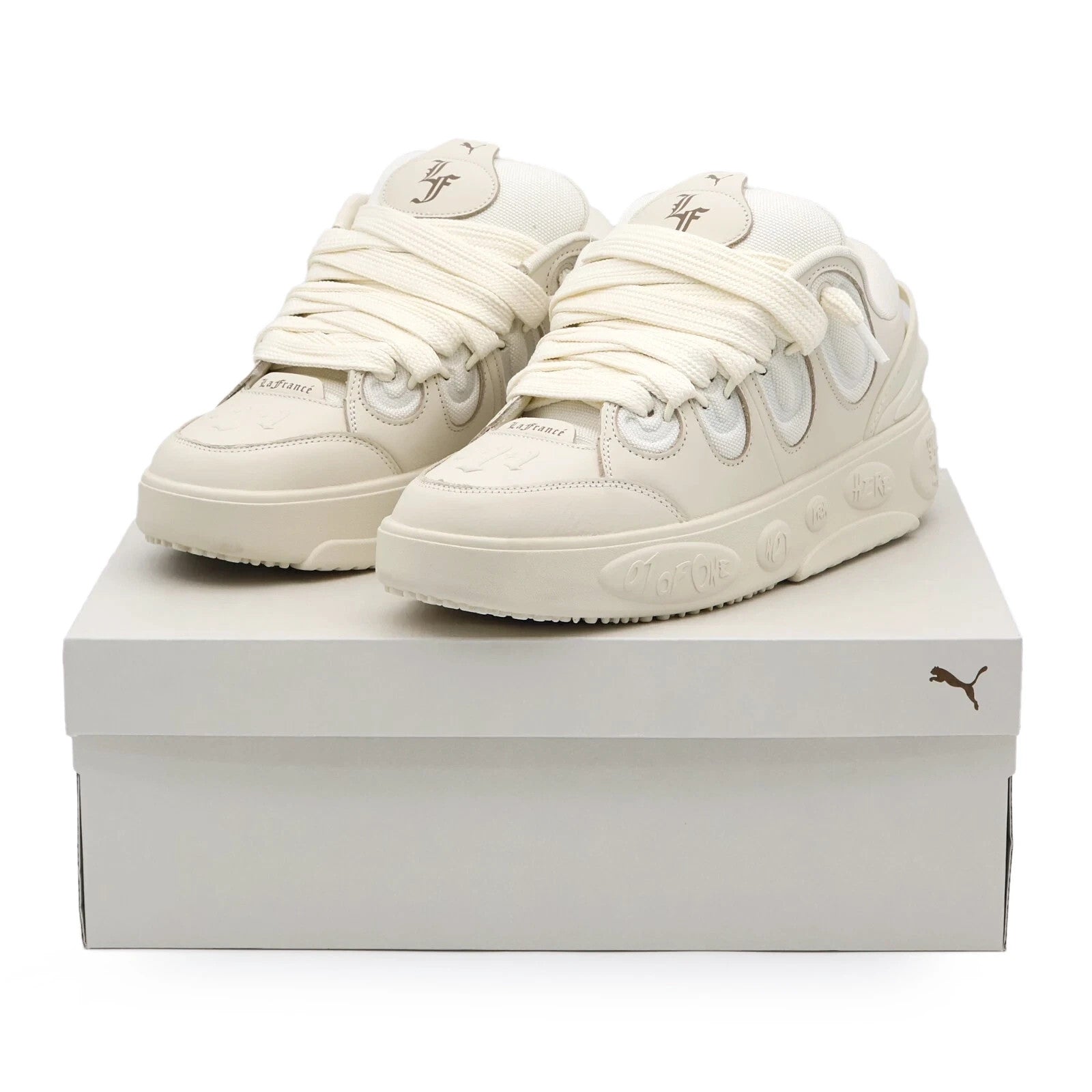 310864-01 LaMelo Ball Puma LaFrance Moment Beige White (Men's)