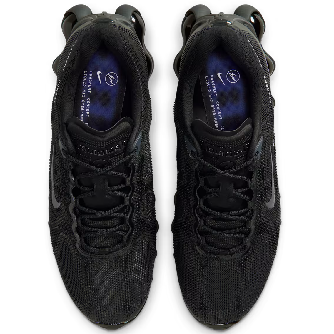 IQ8601-001 fragment design Nike Air Liquid Max Black (Men's)
