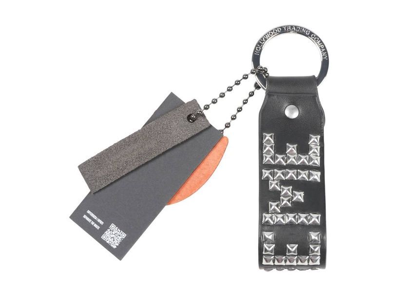 Supreme Hollywood Trading Company Studded Keychain Black