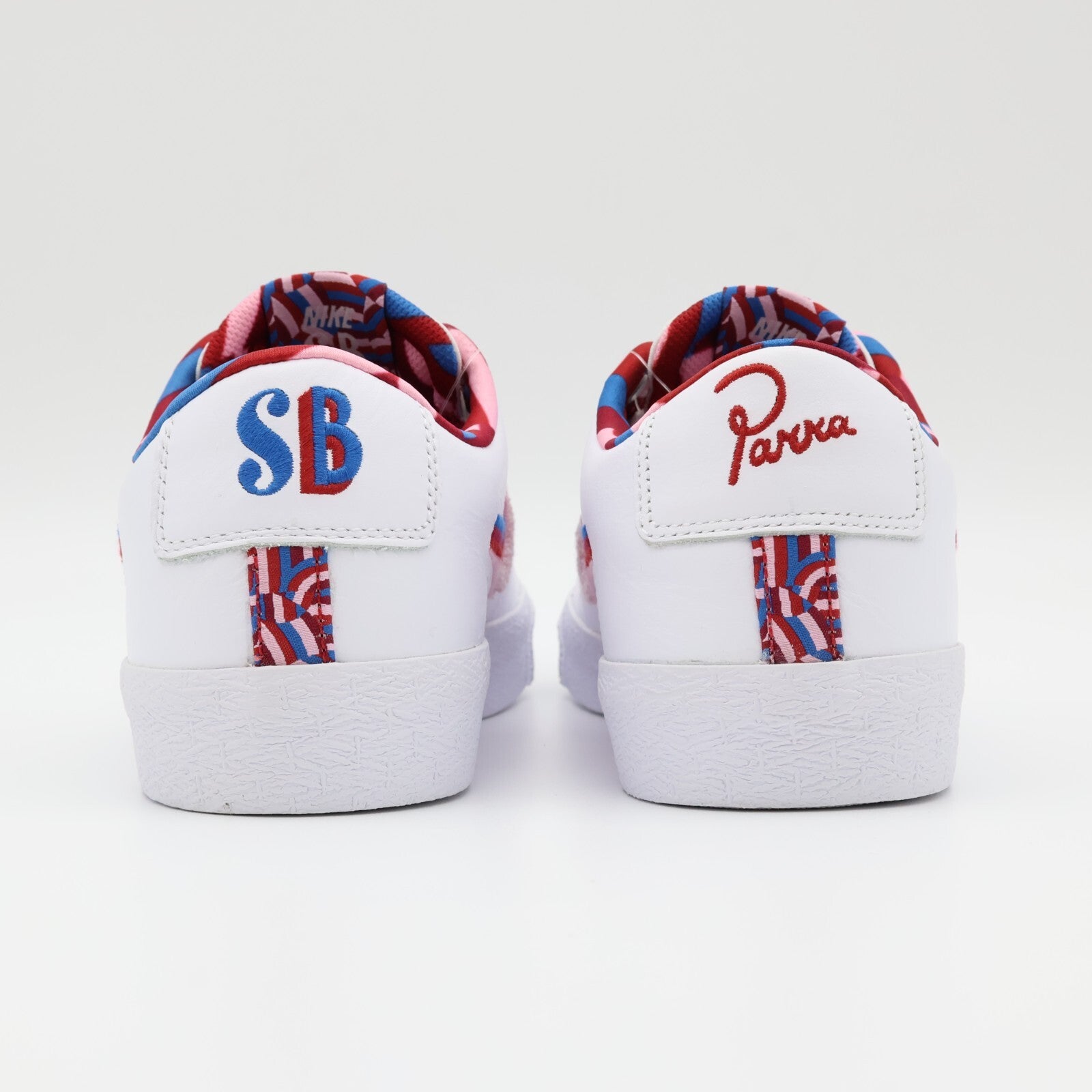 CN4507-100 Parra Nike SB Blazer Low White Red Pink (Men's)