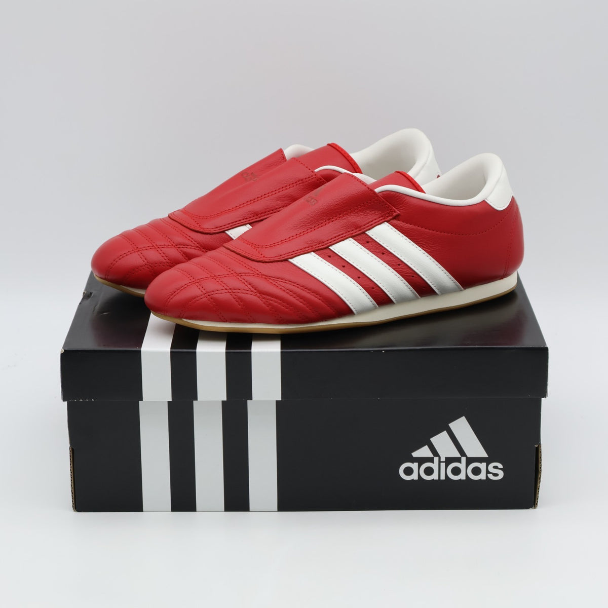 JS4020 adidas Originals Women's Taekwondo Off White Better Scarlet Gum (Women's)
