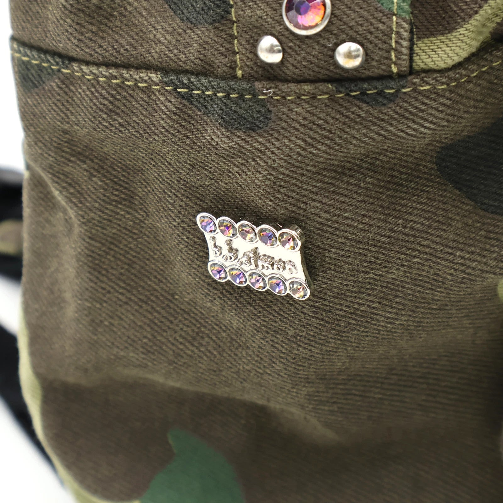 Supreme b.b. Simon Denim Backpack Woodland Camo
