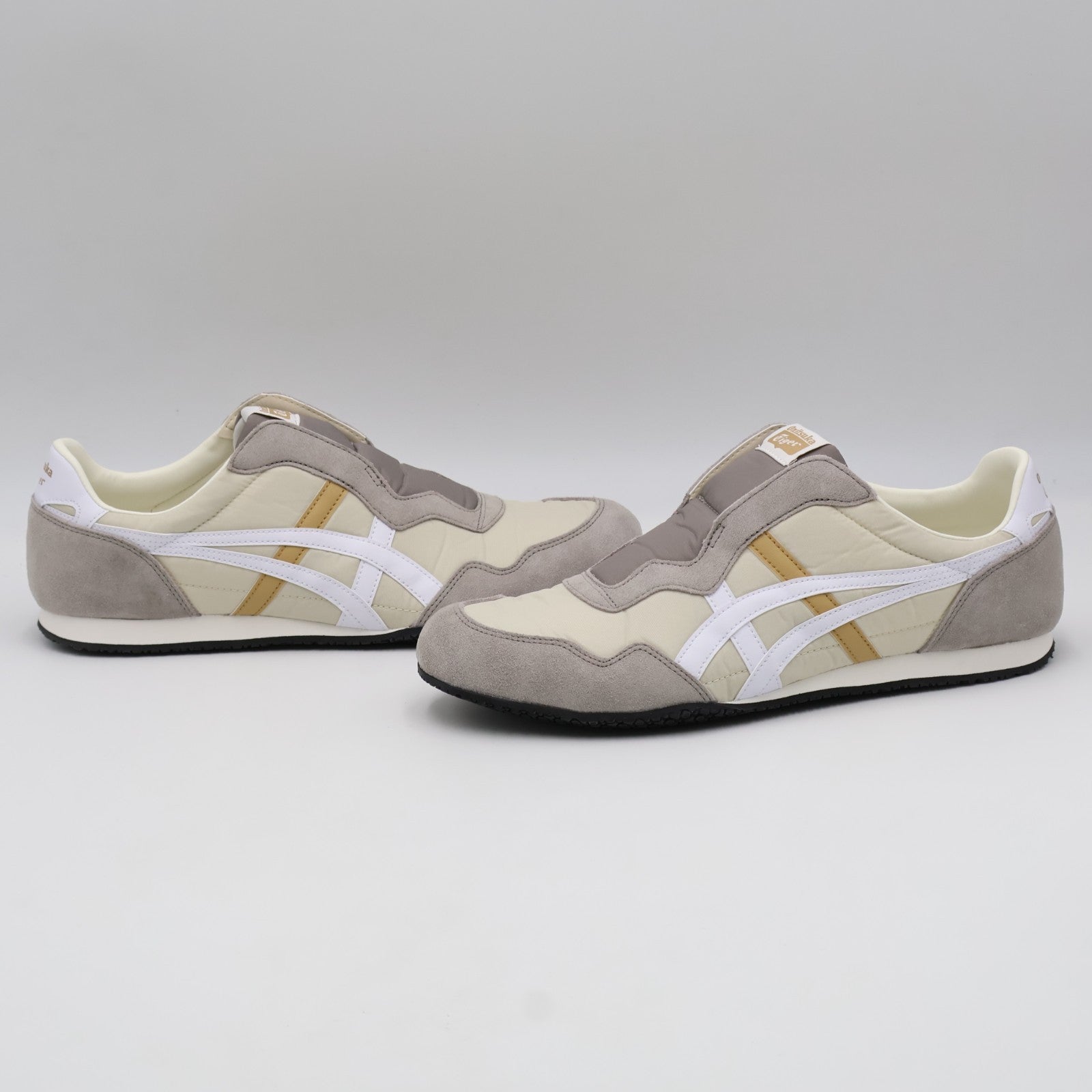 1183C615-200 Onitsuka Tiger Serrano Slip-On Birch/White (Men's)