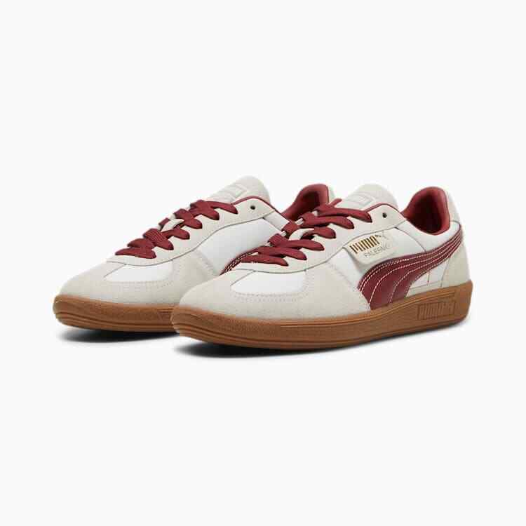 383011-14 Puma Palermo OG Warm White Intense Red (Men's)