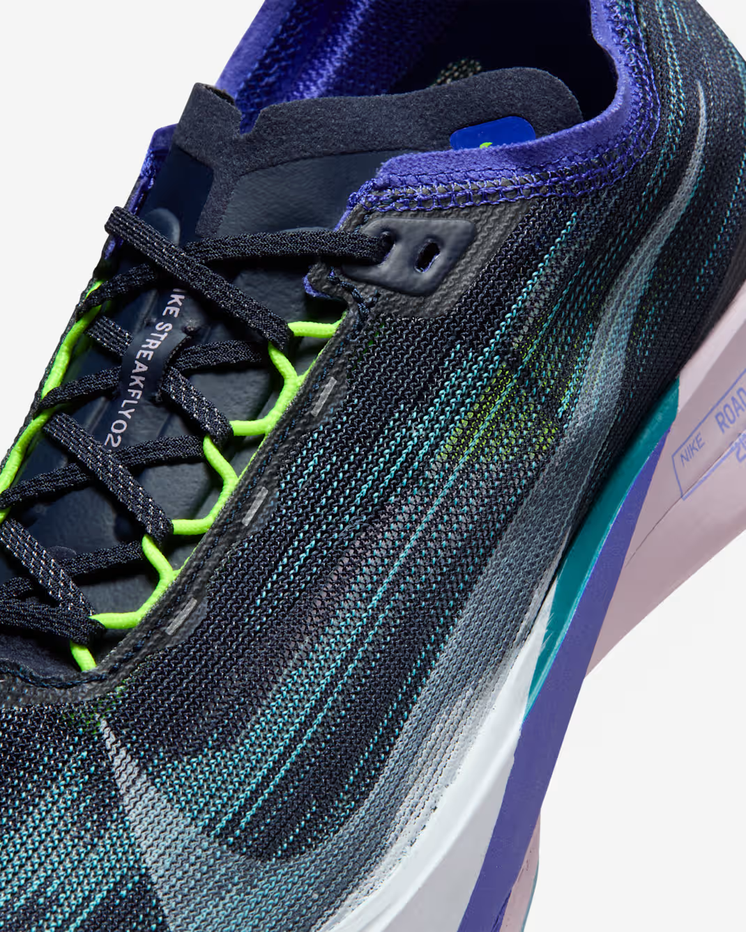HF6416-401 Nike Streakfly 2 Obsidian Persian Violet Green Abyss White (Men's)