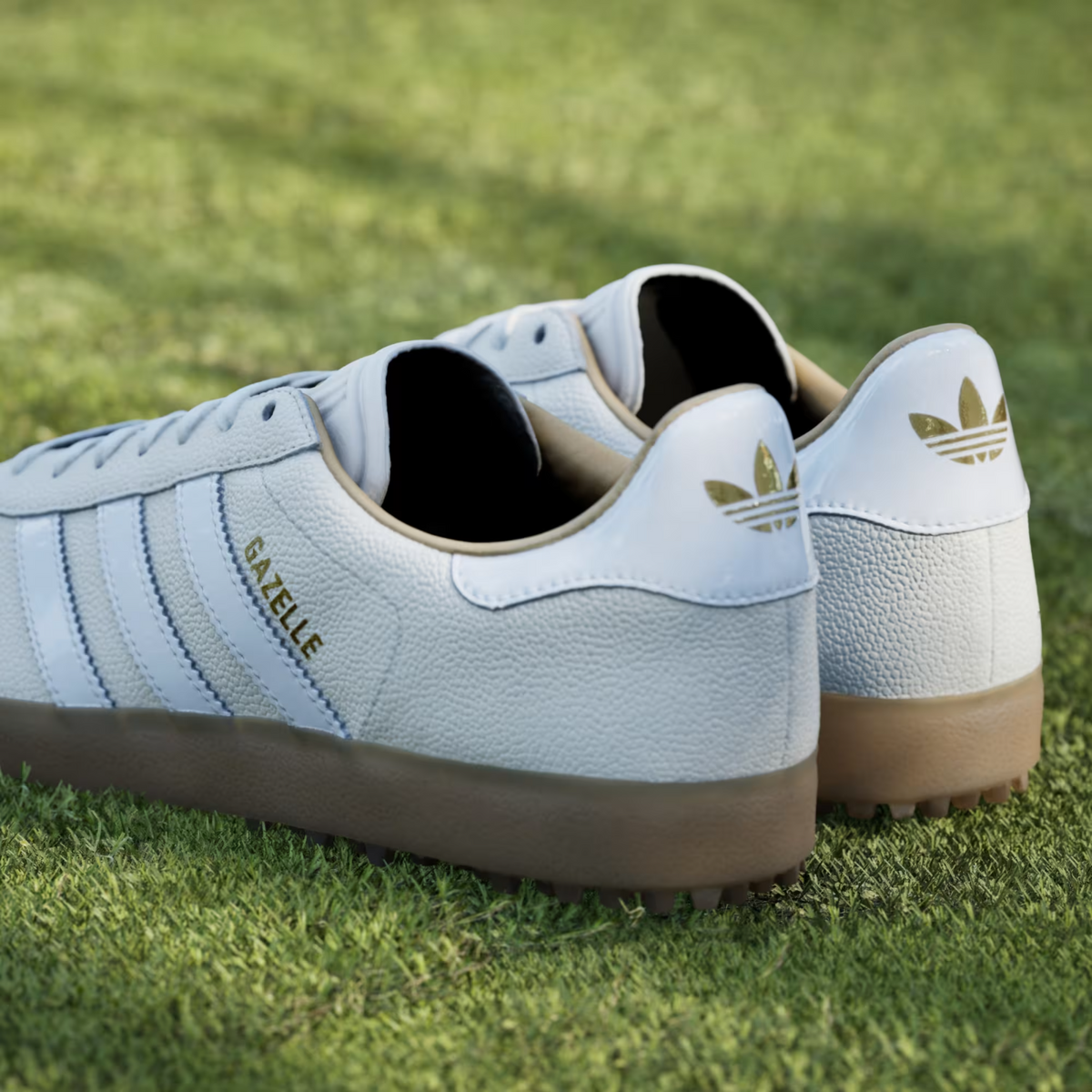 JI4156 adidas Originals Gazelle Lux Spikeless Golf Chalk White Cloud White (Men'