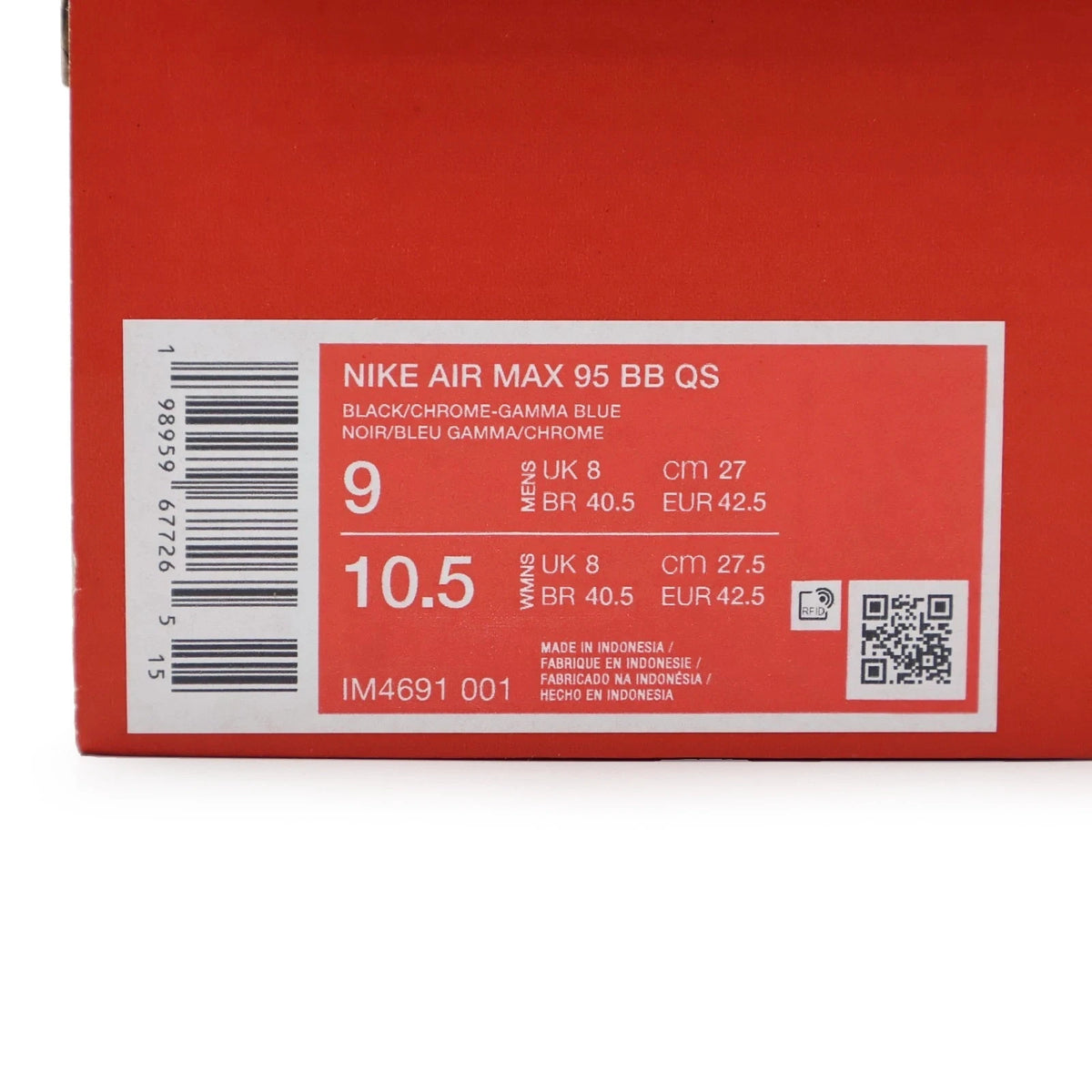 IM4691-001 Nike Air Max 95 Big Bubble SE "Scorpion/Black/Gamma Blue" (Men's)