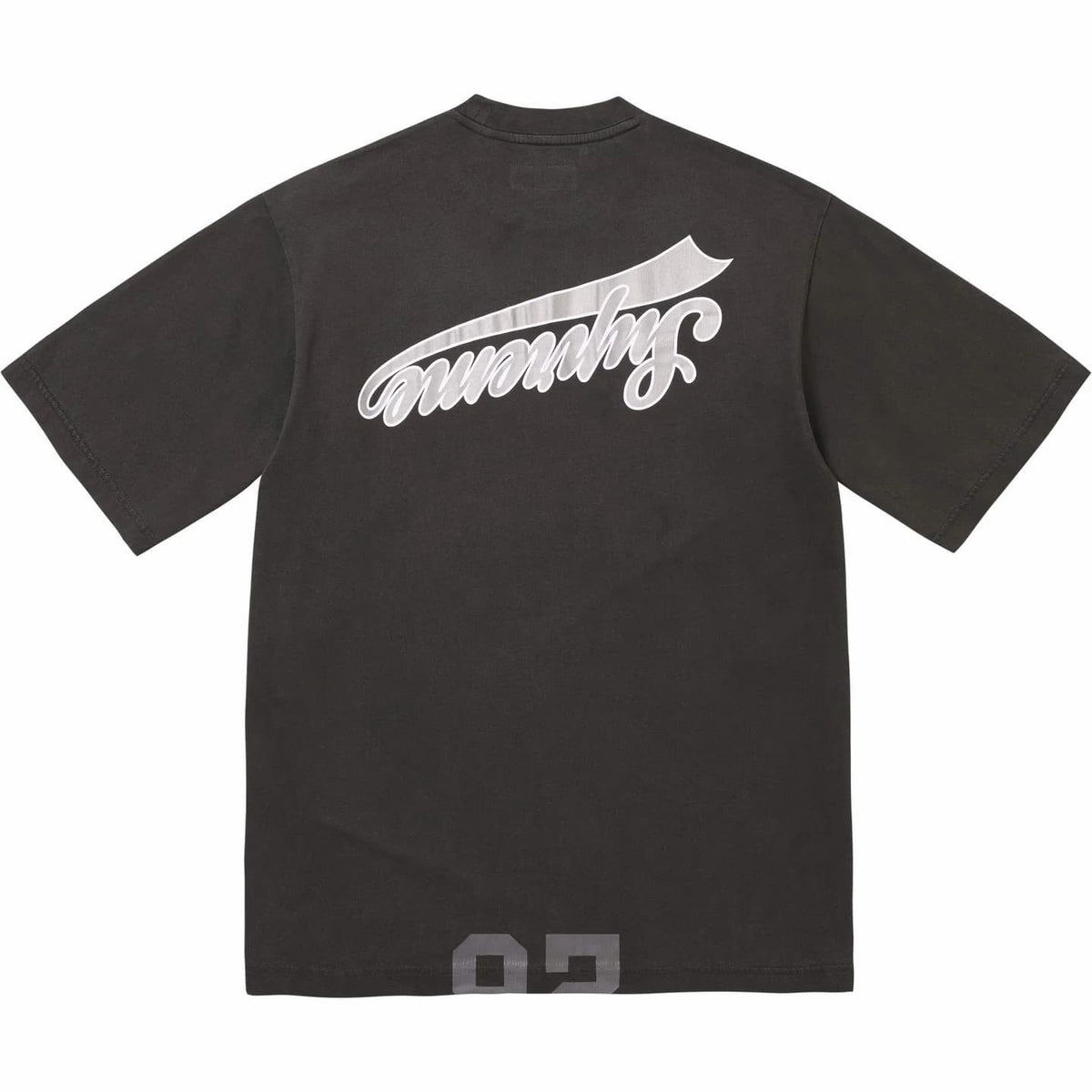Supreme Cracked Flipped S/S Top Black