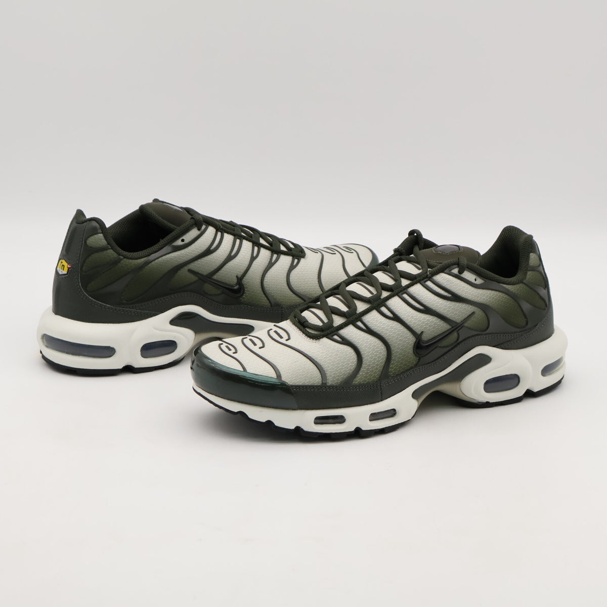 DM0032-300 Nike Air Max Plus Sequoia Cargo Khaki Light Bone Black (Men's)