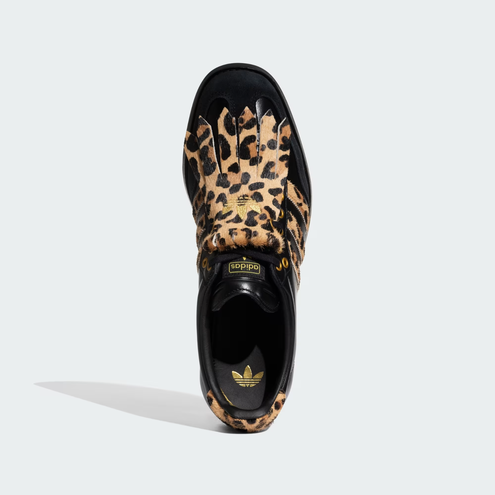 KK2824 adidas Samba Bowling Core Black Supplier Colour Gold Metallic (Men's)