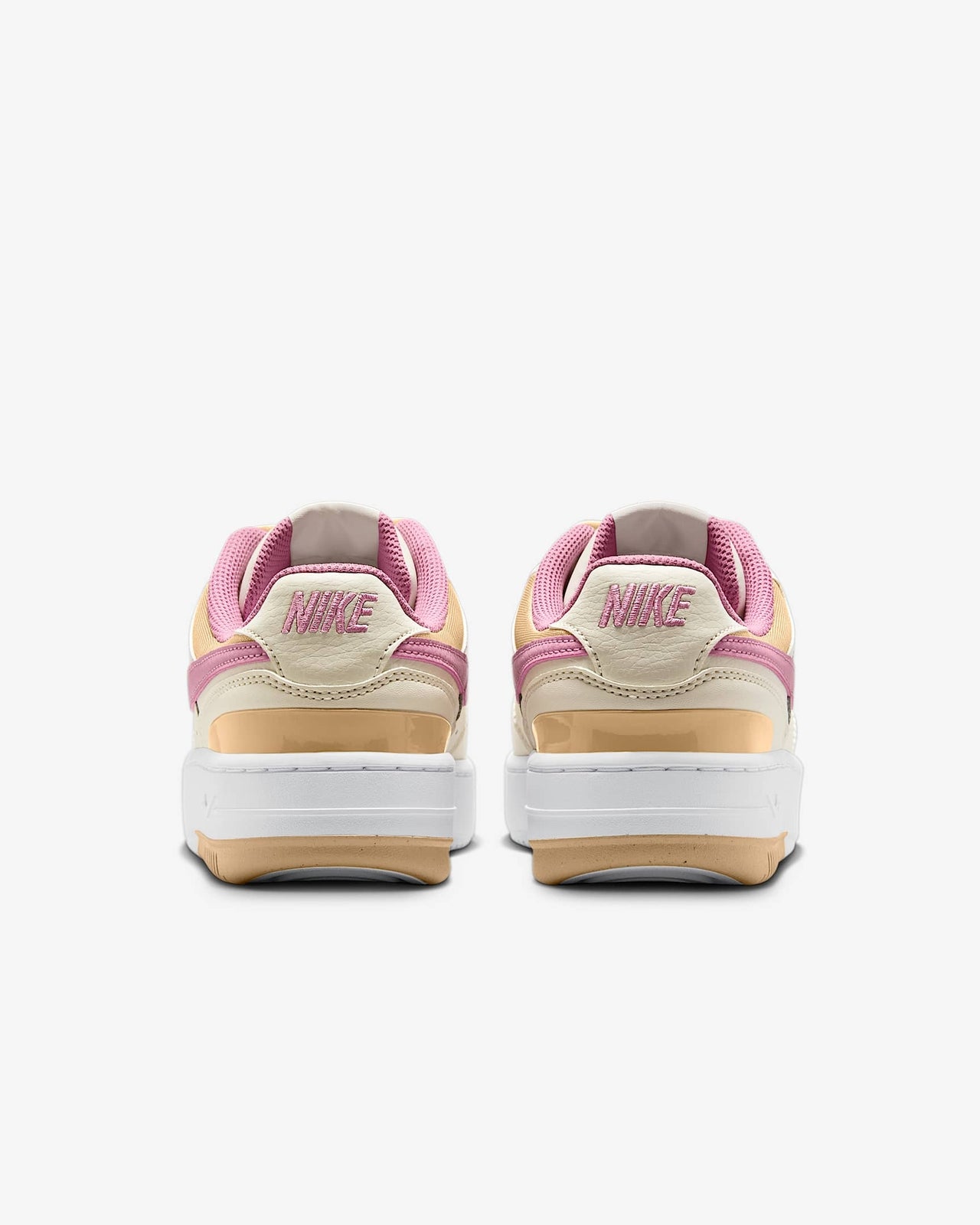 DX9176-005 Nike Gamma Force Soft Pearl Sesame White Elemental Pink (Women's)