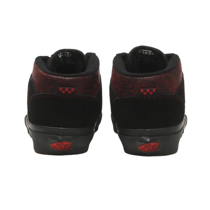VN0A5FCDY25 Vans Skate Half Cab "Red/Black" (Men's)