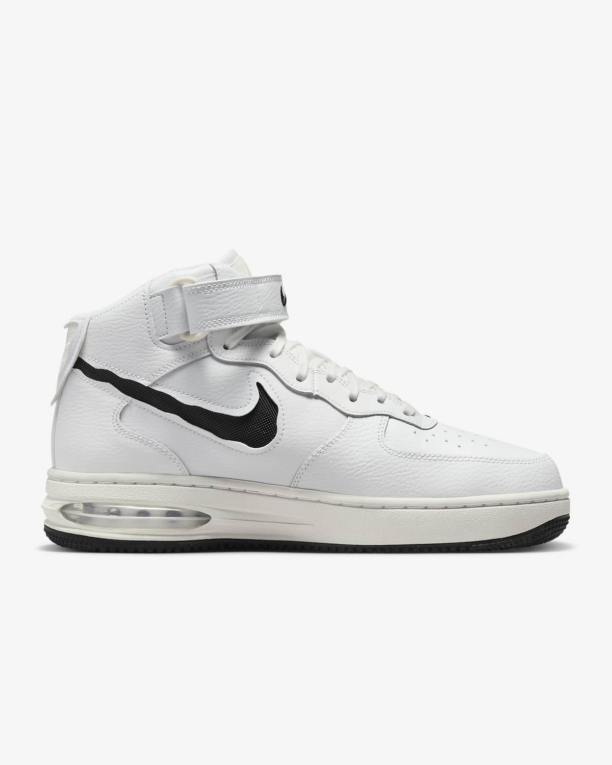 FB1374-101 Nike Air Force 1 Mid Evo Summit White Sail Black (Men's)
