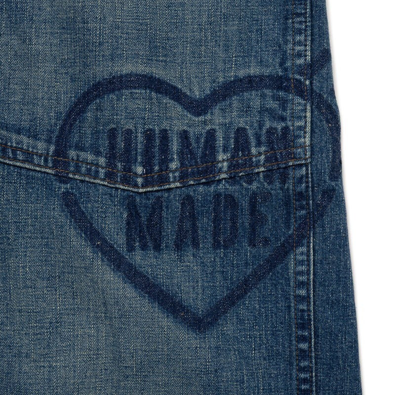 HUMAN MADE Baggy Denim Pants Indigo