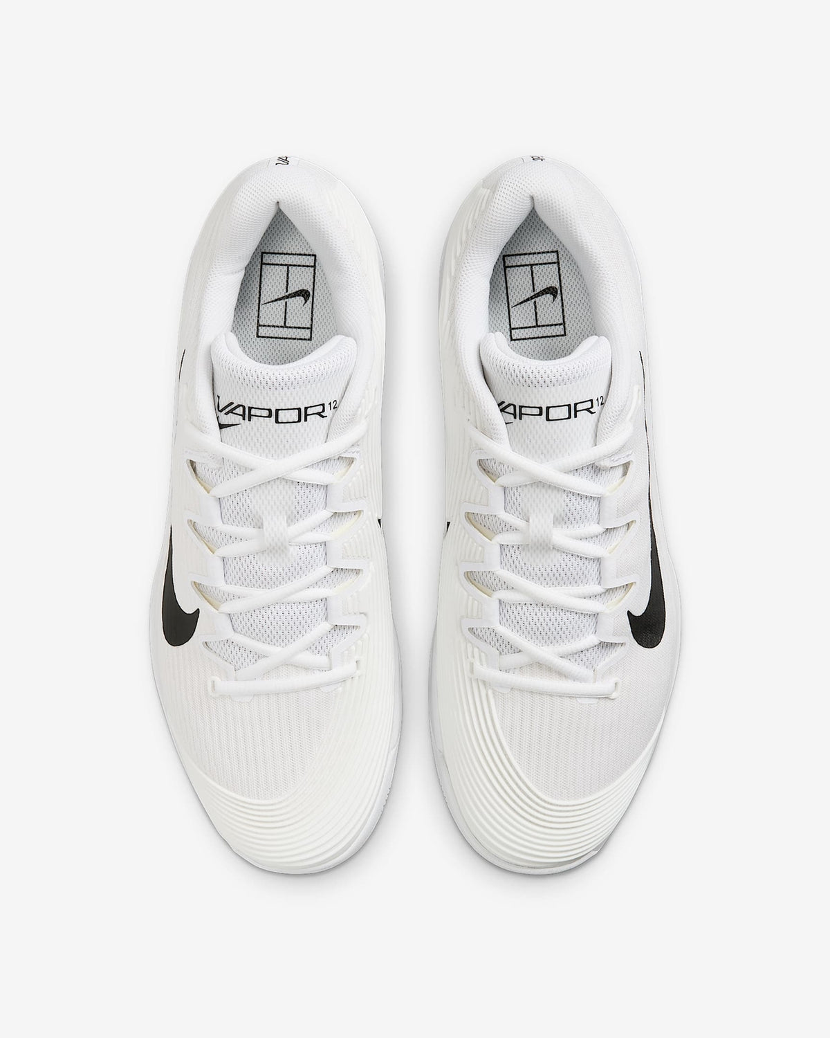 FV5552-101 Nike Vapor 12 White Summit White Black (Men's)