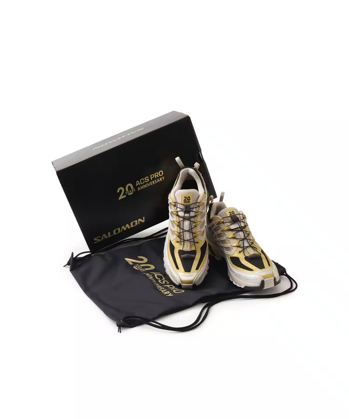 L49160800 Salomon ACS Pro 20 Years Anniversary Rich Gold Old Silver (Men's)