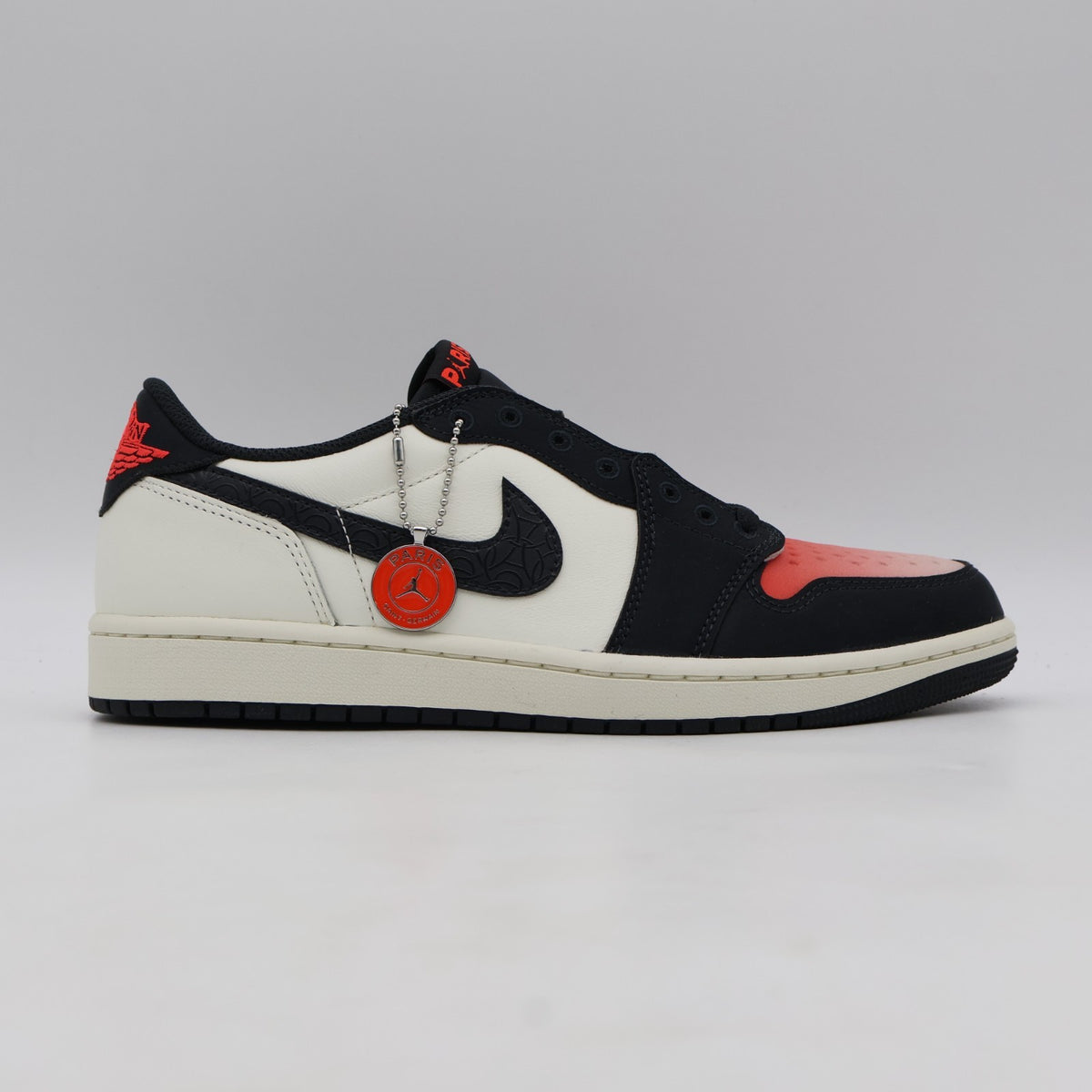 HF8828-100 Paris Saint Germain Nike Air Jordan 1 Low OG Pink Oxford (Men's)