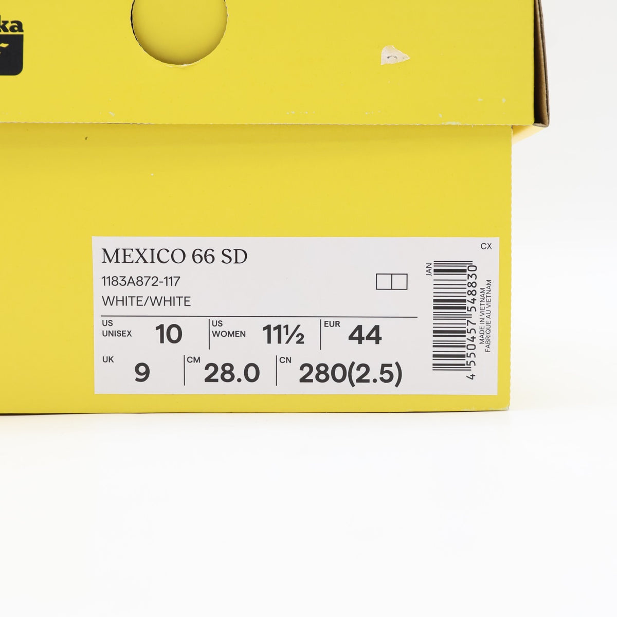 1183A872-117 Onitsuka Tiger Mexico 66 SD White (Men's)