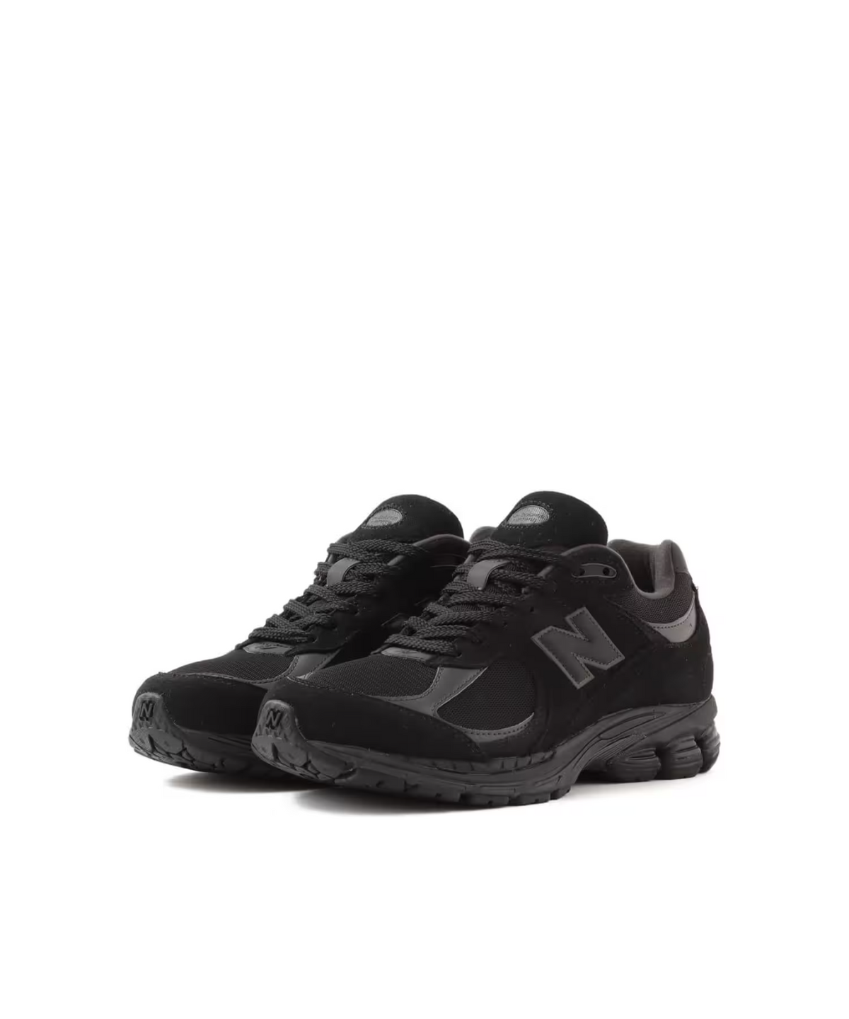 U2002RBL New Balance 2002R Triple Black Suede (Men's)