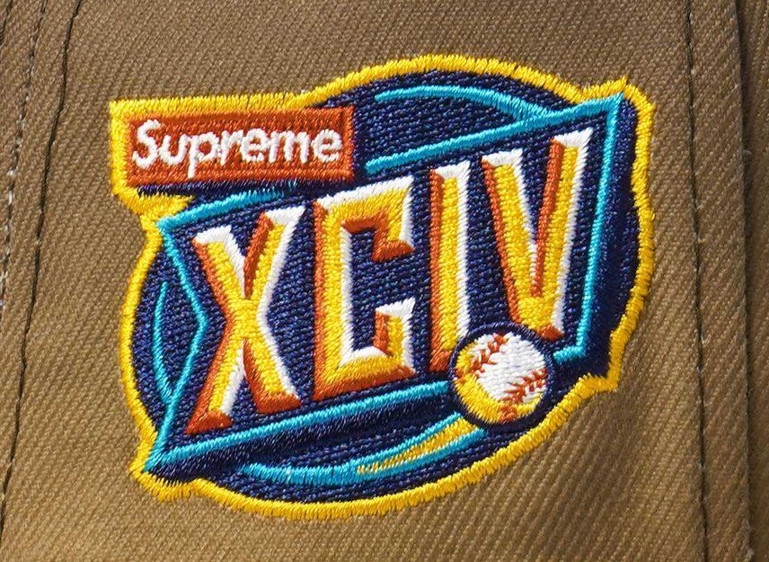 Supreme Gradient Box Logo New Era Brown