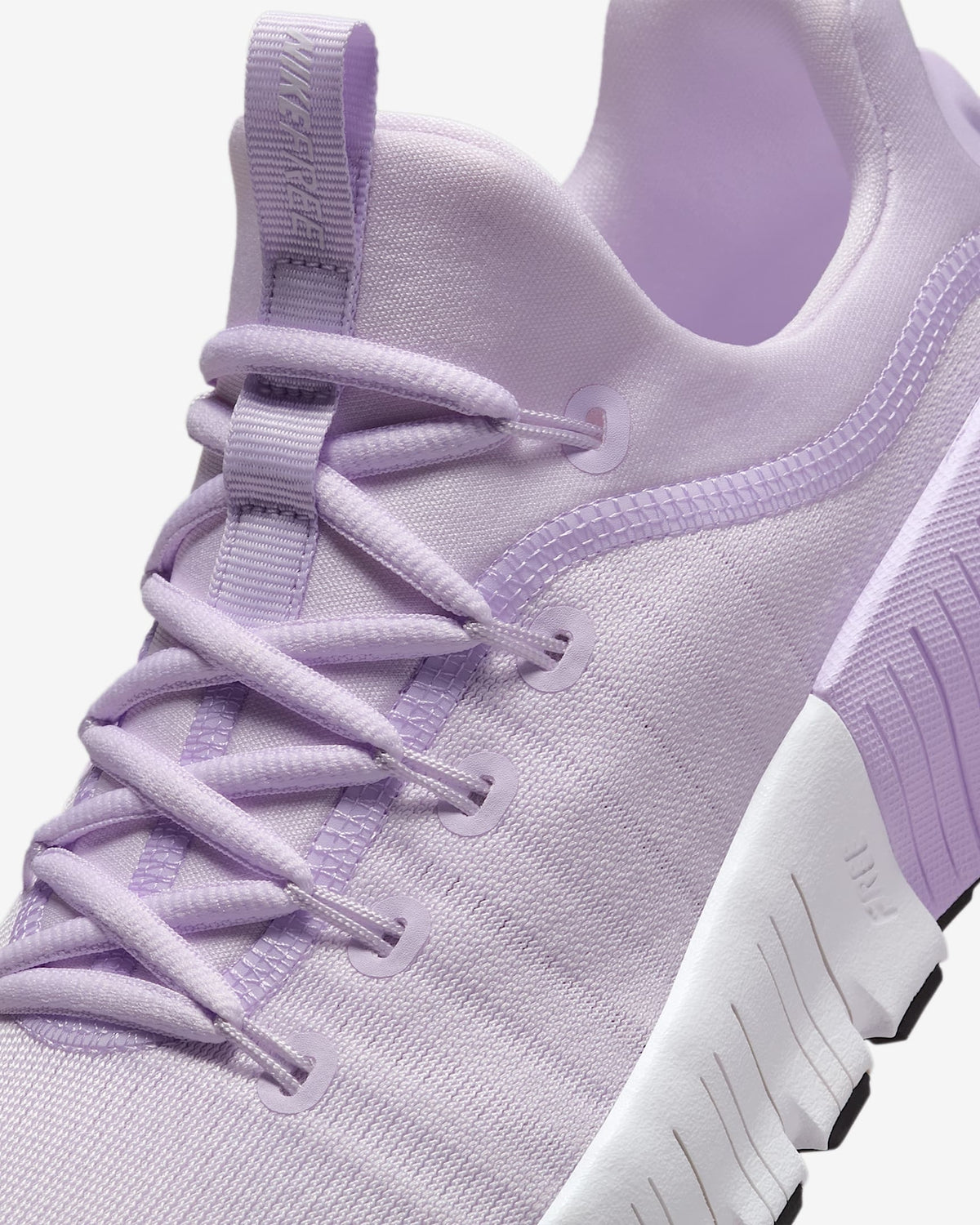 FJ7126-500 Nike Free Metcon 6 Barely Grape Lilac Bloom Black White (Women's)