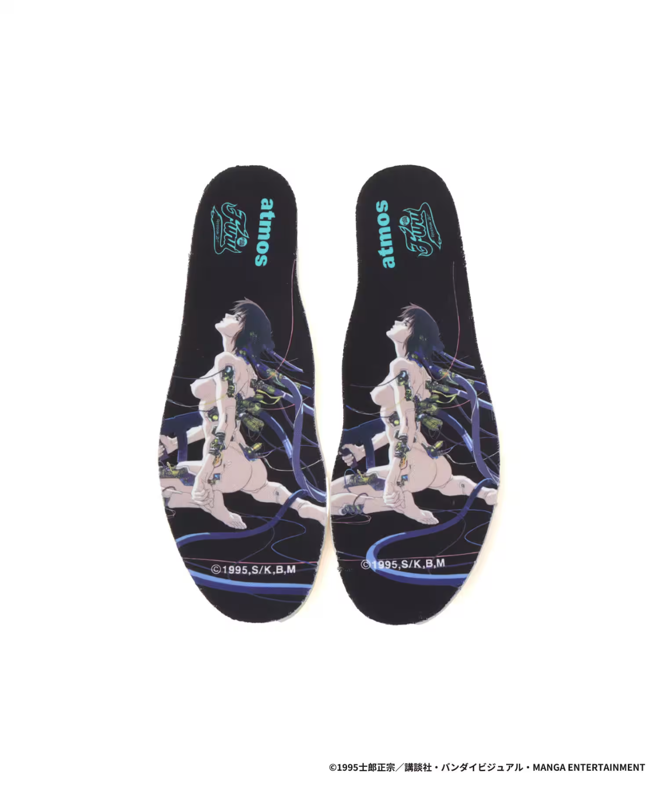 100249524 atmos Ghost in the Shell Ã Reebok Instapump Fury 94 Black (Men's)