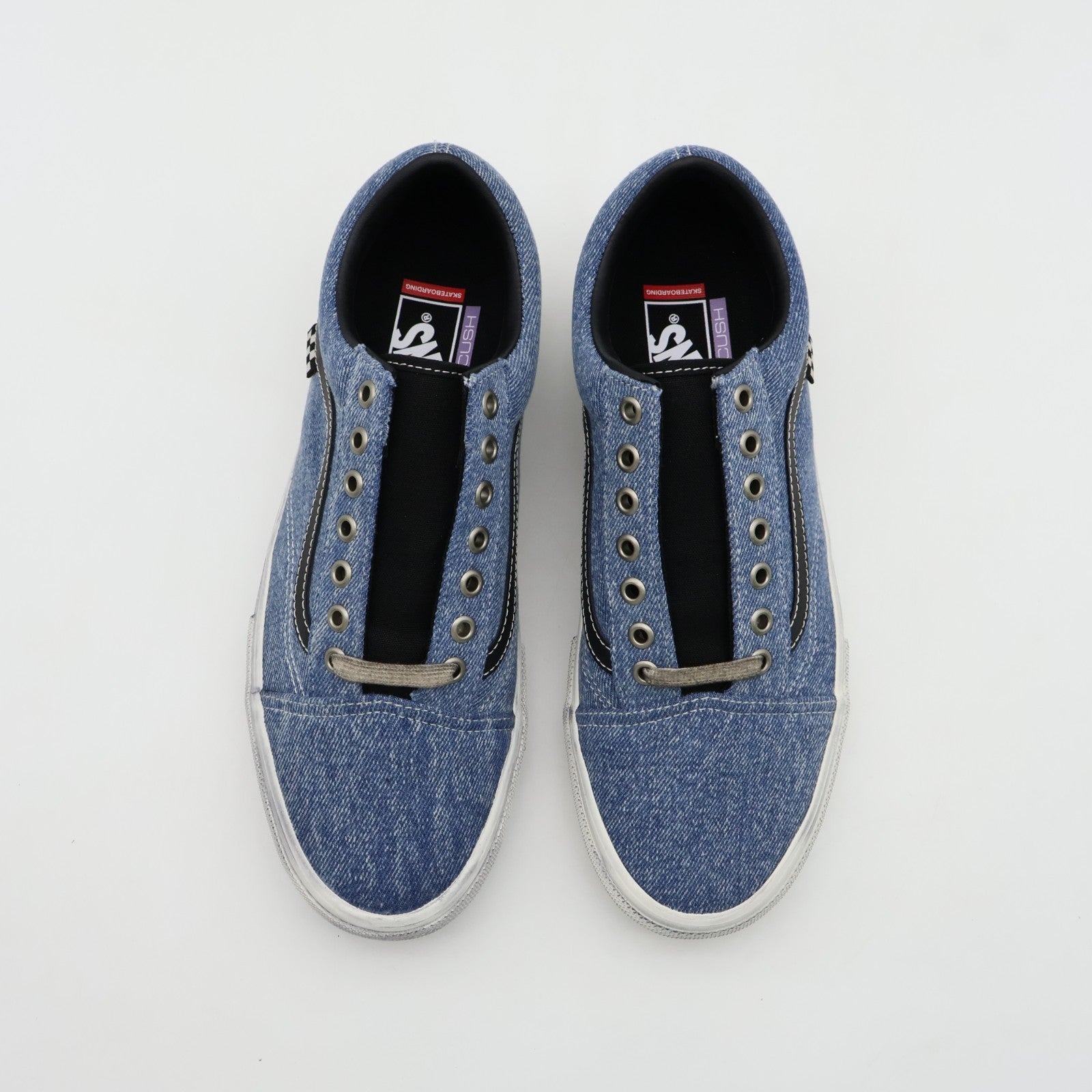 VN0A2Z32Y40 Vans Skate Old Skool Denim Blue Black (Men's)