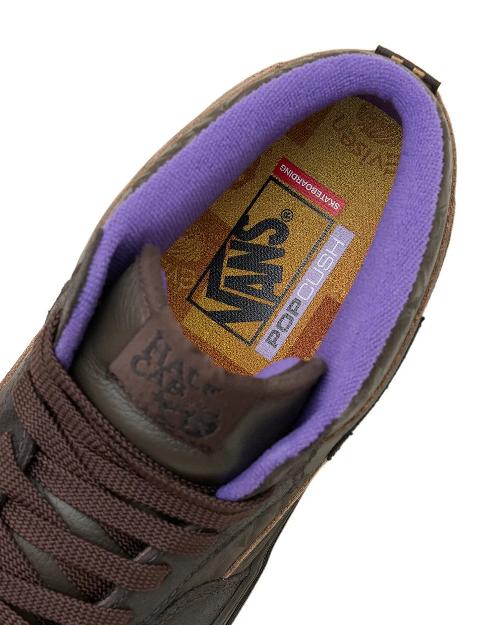 SNDN-SNKR-10892 Evisen Skateboards Ã Vans Skate Half Cab "Deep Mahogany" (Men's)