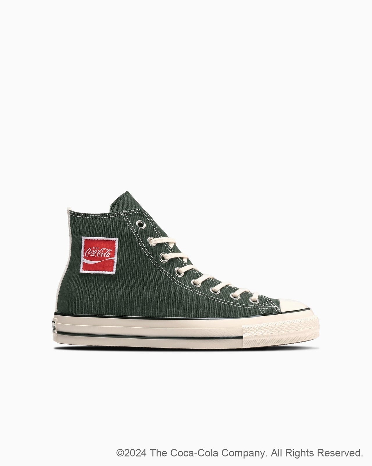 31312070 Coca-Cola Converse All Star US UF Hi Dark Green (Men's)