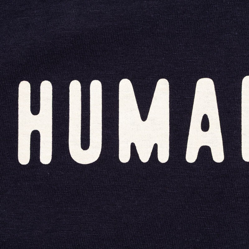HUMAN MADE Henley Neck Shirt Navy