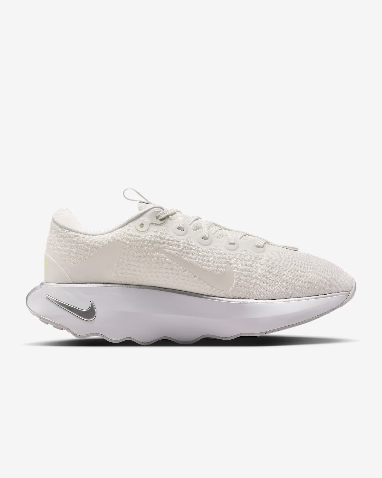 DV1238-111 Nike  Motiva Summit White White Metallic Silver Summit White(Women's)